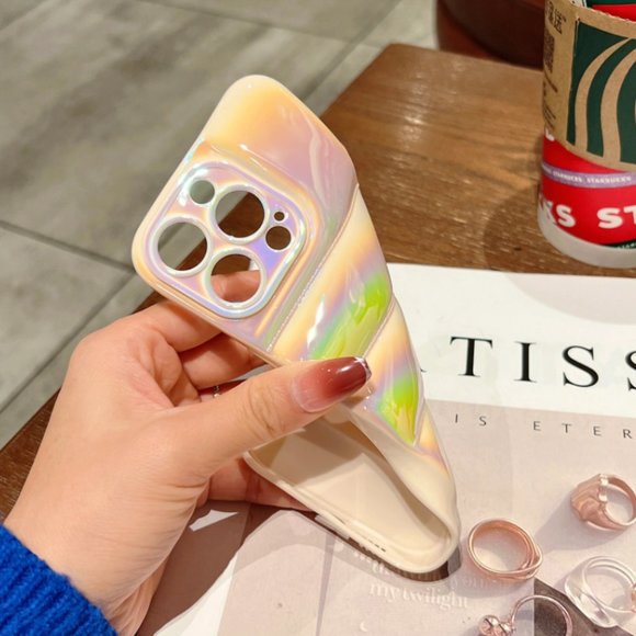 NEW iPhone 13/Pro/Max Luxury Laser Soft iphone case - Picture 3 of 5